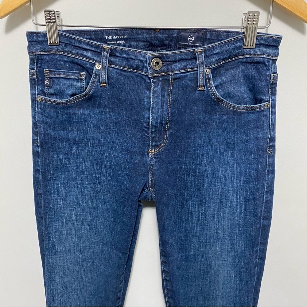 Adriano Goldschmied Jeans Womens 26 (27x32) The Harper Essential Straight Leg - Picture 2 of 12